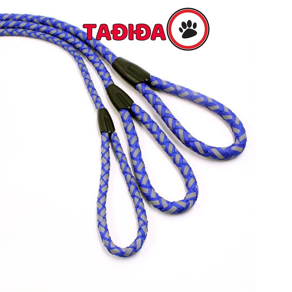 Dây dắt cho Chó Mèo (Kèm Yếm) dạ quang siêu bền , Dây xích thú cưng tiện lợi - Tadida Pet