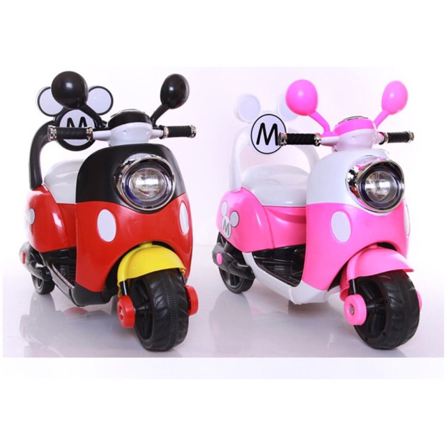 XE MÁY ĐIỆN VESPA MICKEY CHO BÉ 6688