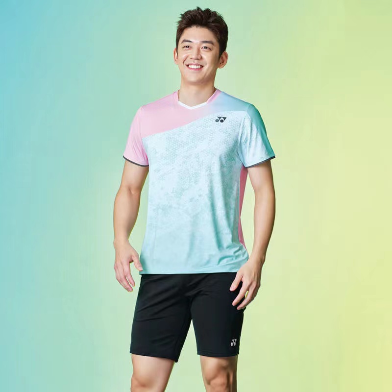 Bộ Quần Áo Chơi Cầu Lông Tay Ngắn Khô Nhanh Dành Cho Cả Nam Và Nữ