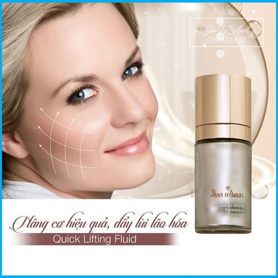 [GIÁ HUỶ DIỆT] Sữa dưỡng giúp giảm nếp nhăn,chảy xệ Jean D'Arcel - Quick Lifting Fluid