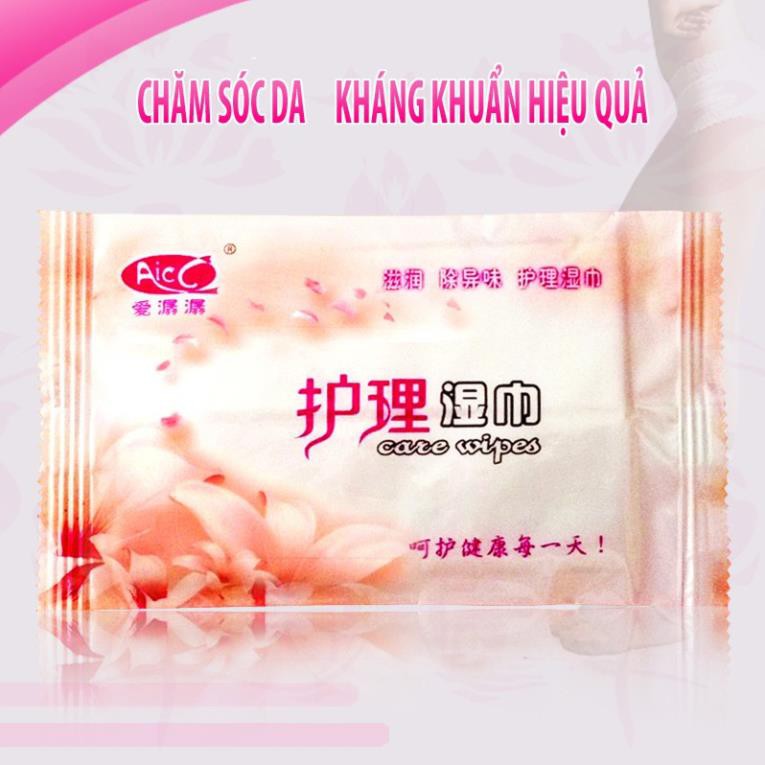 Khăn Uớt Tiệt Trùng OLO Vệ Sinh Sát Khuẩn Phòng Ngừa Bệnh Tình Dục