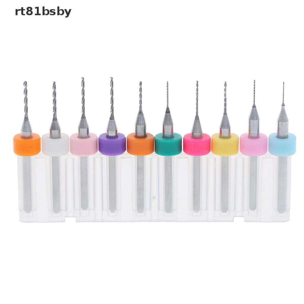 Bộ 10 Mũi Khoan Pcb Mini Rt81Bsby 0.1~1.0mm Chuyên Dụng Cho Máy In | BigBuy360 - bigbuy360.vn