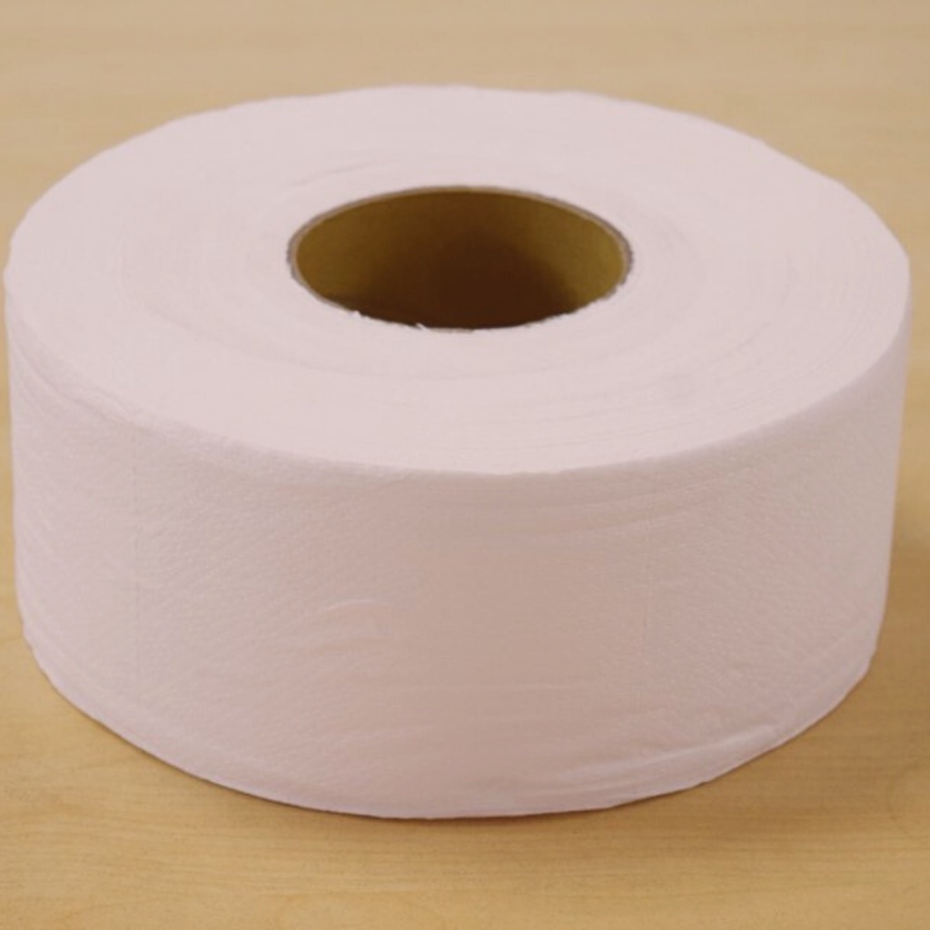 Giấy vệ sinh cuộn lớn công nghiệp 700g siêu to siêu rẻ