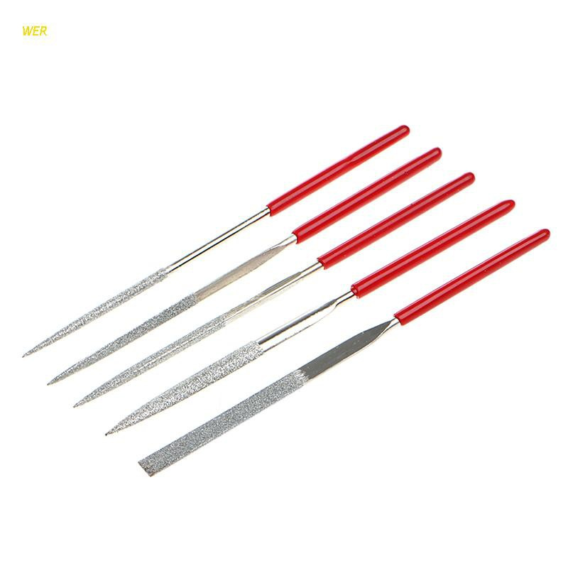 Set 5 Cây Dũa Chạm Khắc Gỗ / Đá / Kính / Kim Cương