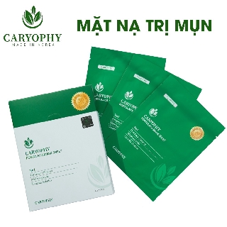 Set 5 miếng Mặt nạ giảm mụn loại bỏ thâm sẹo do mụn Caryophy Portulaca Mask Sheet 3in1 - Skin Hub