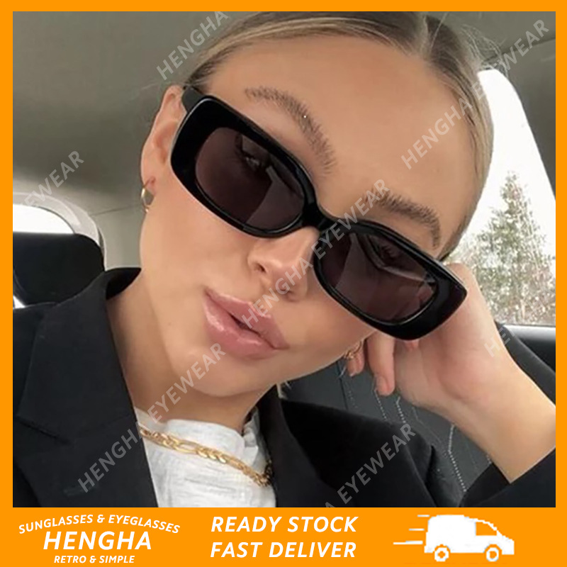 Kính Mát Gọng Chữ Nhật Thời Trang Cho Nữ