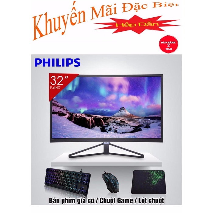 Màn hình vi tính Cong Cao Cấp 32inch Philps 328C7Q | BigBuy360 - bigbuy360.vn