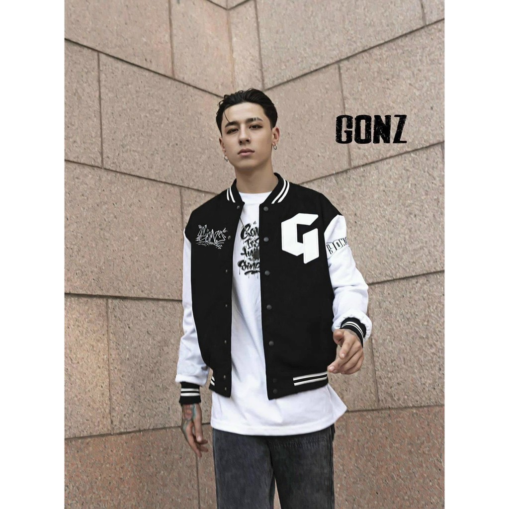 Áo khoác bomber dù GONZ nam nữ form rộng Unisex 2 lớp Chống Nắng Siêu Hot ulzzang Jacket Bomber Guvia