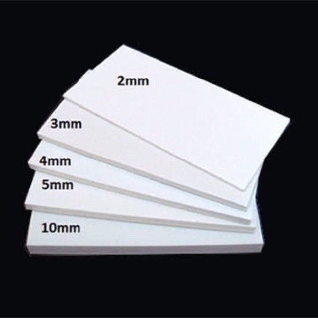 Bìa mô hình Fomex độ dày 10mm nhiều kích thước