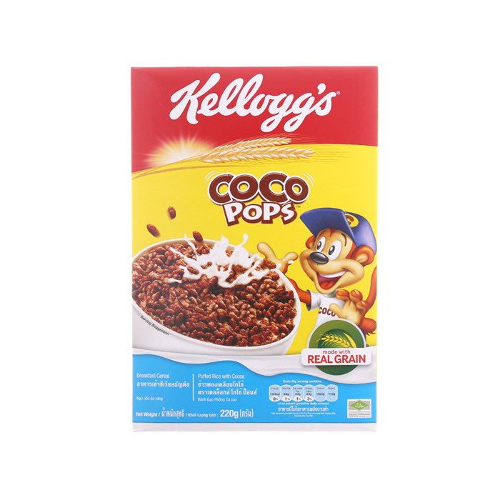 (6 loại) Ngũ Cốc Ăn Sáng Cho Bé Kellogg's