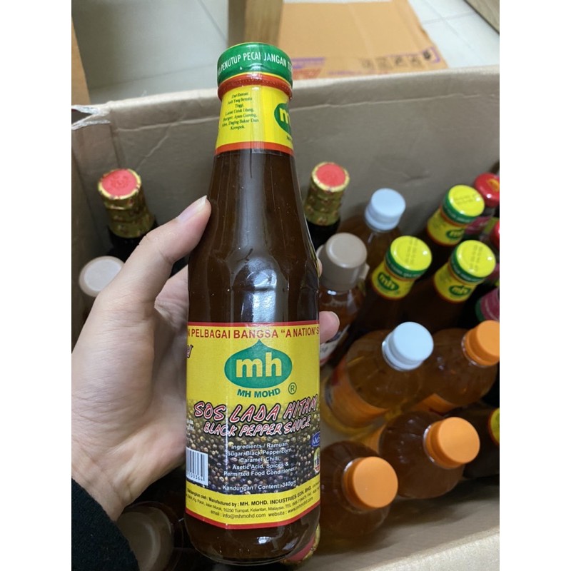 Sốt Tiêu Đen - Malaysia - 340g