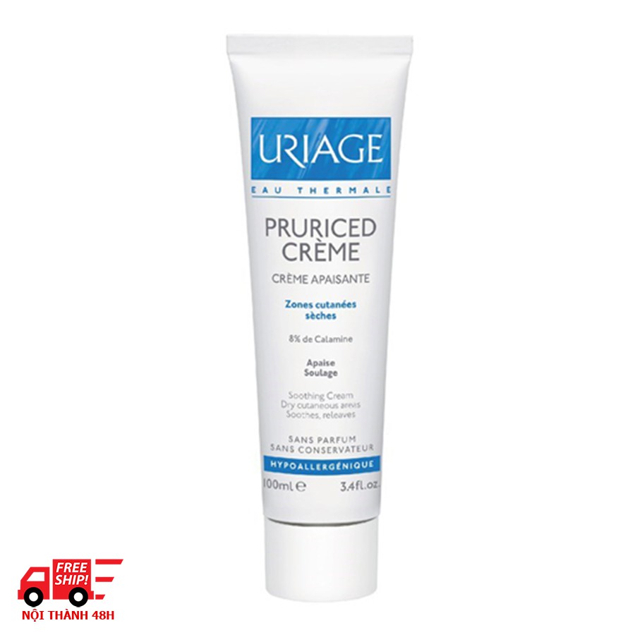 [Quà tặng] Kem chăm sóc da khô kích ứng Uriage Pruriced Crème 100ml