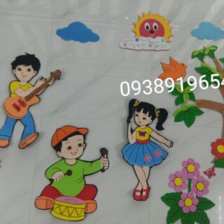 Tranh, ảnh xốp bitis