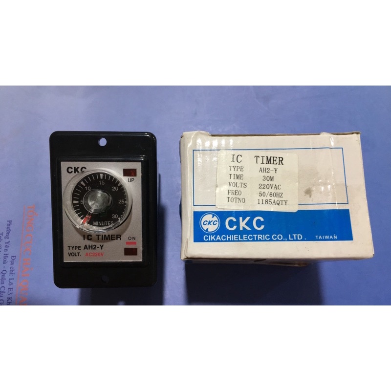 [RELAY/RƠ-LE] Rơ le thời gian AH2-Y trong công nghiệp
