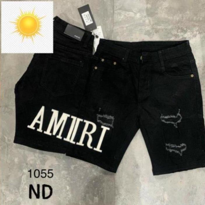 ️🎽 quần jean nam ngố DSQ ngố-quần jen nam ngắn quản châu thêu chữ Amiri cực đẹp ️🎽 New 🥇 ' !