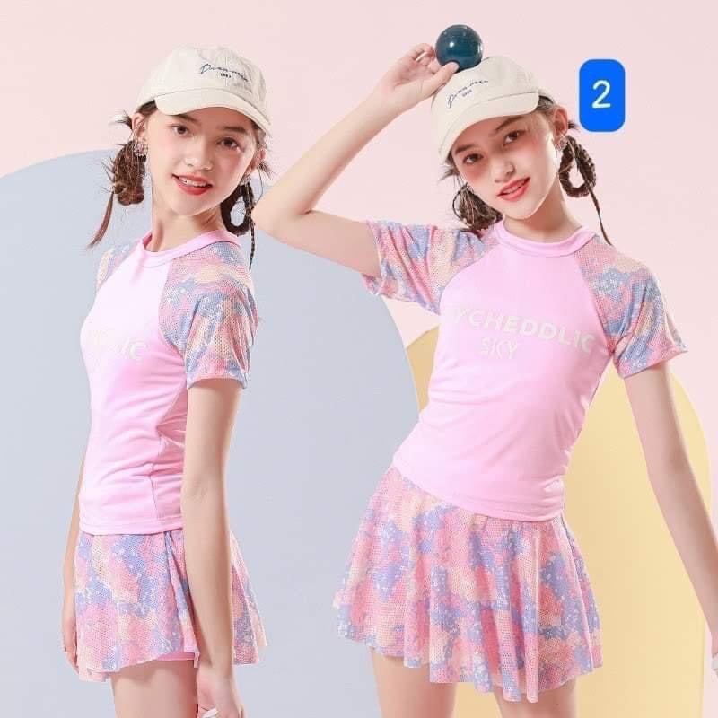Bộ bơi bé gái từ 17 đến 35kg