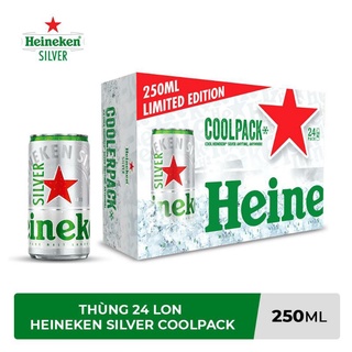 Heineken silver lon 250 ml