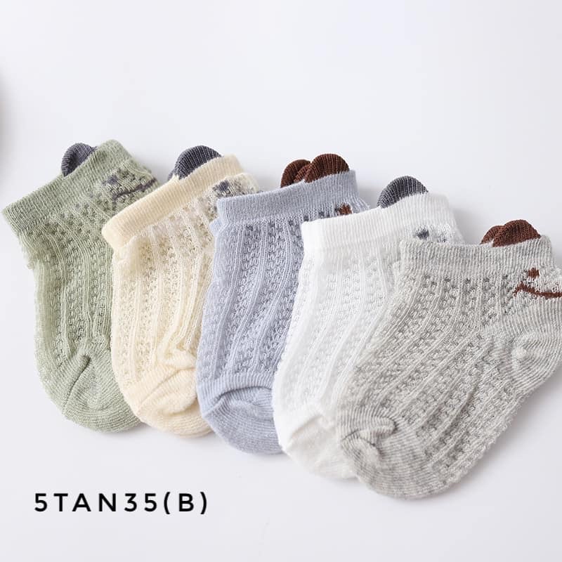 Set 5 đôi tất lưới cho bé 5TAN36