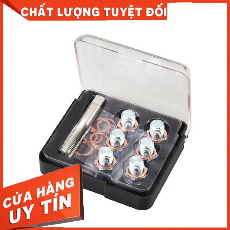 [Hàng xịn] Bộ Taro Ren Ốc Rốn Dầu 13 x 1.5P Cho Xe Hơi