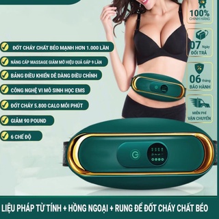 Đai Massage toàn thân máy đánh mỡ bụng, Đai Đánh Tan Mỡ Bụng
