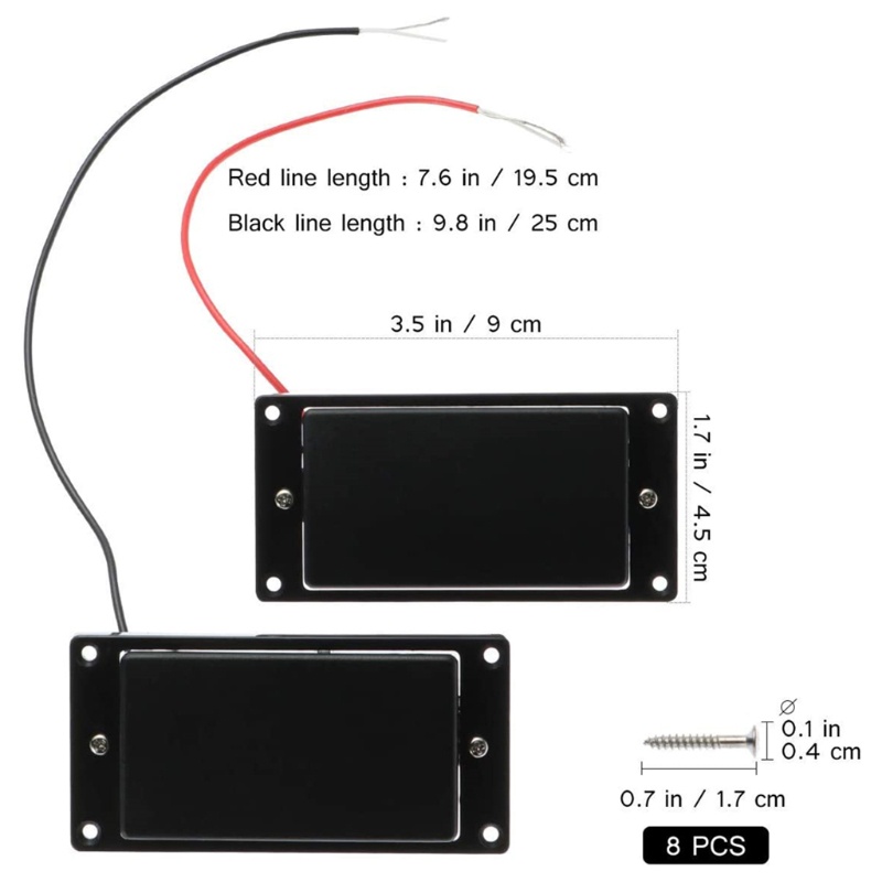 1 Bộ Pickup Cổ Đàn Guitar Điện Gibson Les Paul