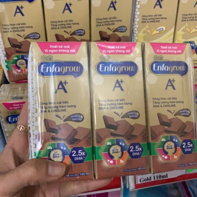Enfagrow A+ pha sẵn socola 180ml(24 hộp)