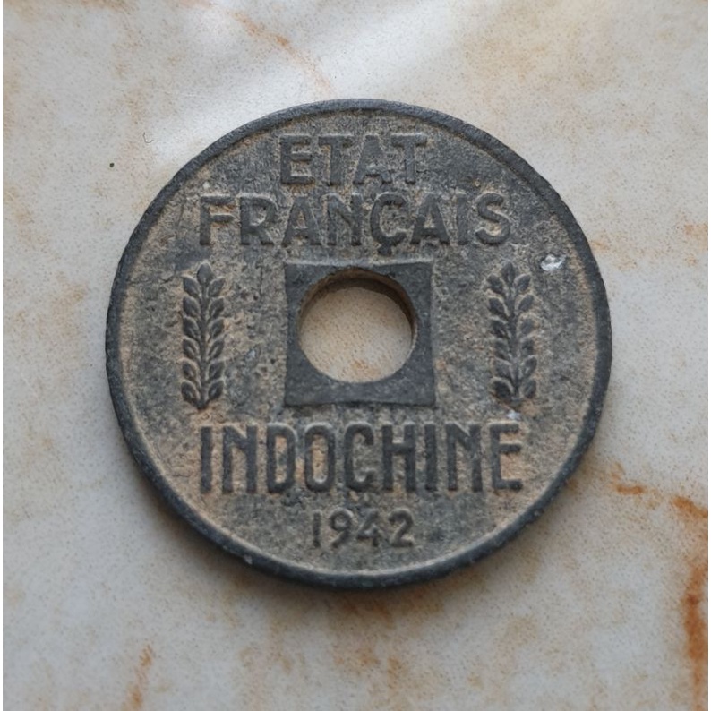 Xu Đông Dương 1/4 cent năm 1942