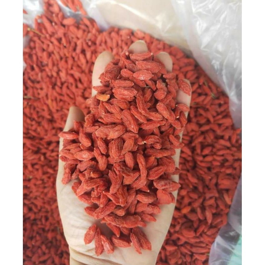Kỷ tử oganic hữu cơ - Câu kỉ tử ninh hạ đỏ khô đẹp sáng mắt đẹp da hỗ trợ sức khỏe tăng cường sinh lý