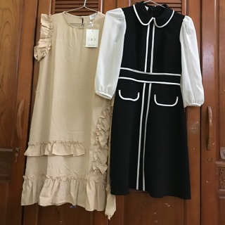 3 váy-( hoa, đen, sọc)