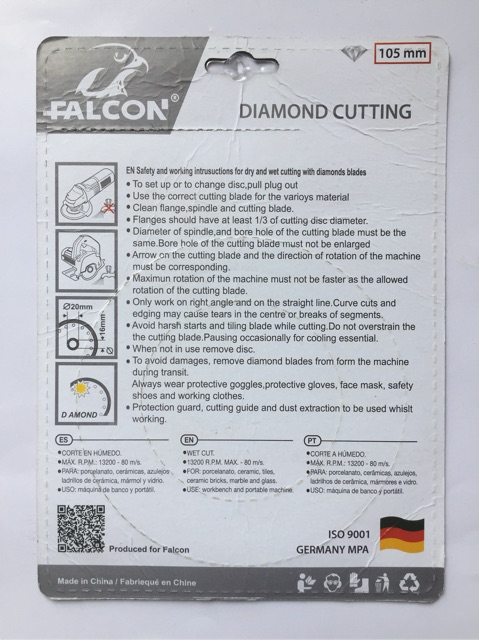 Lưỡi cắt gạch FALCON
