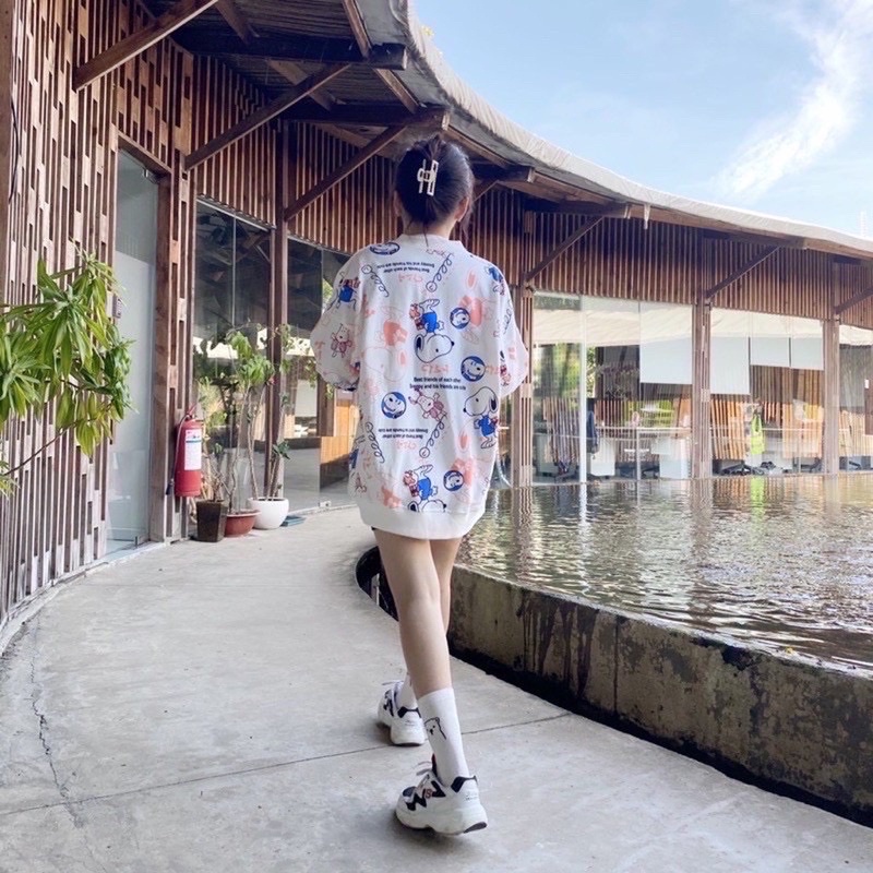 Áo Cardigan Snoopy/Bembo Hoạt Hình Siêu Xinh♥️Unisex Nam nữ (Hình +Video thật 100%) | BigBuy360 - bigbuy360.vn