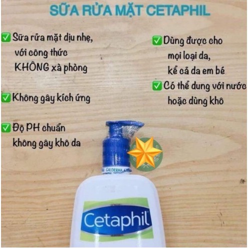 Sữa Rửa Mặt Celtaphil