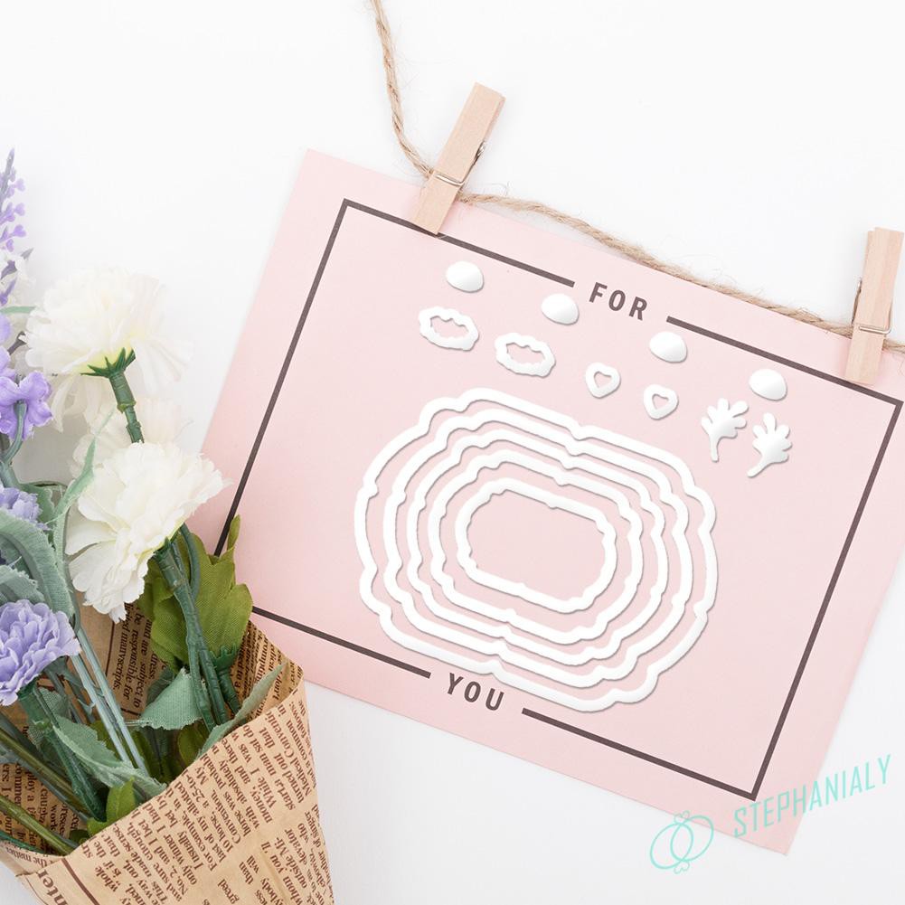 Khuôn Cắt Giấy Làm Từ Kim Loại Hình Túi Tiền May Mắn Trang Trí Scrapbook