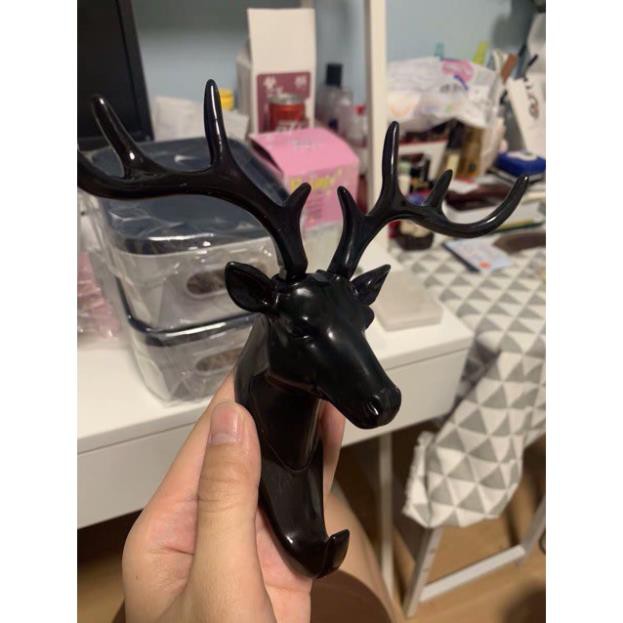 Móc ba chiều hình đầu hươu siêu chắc