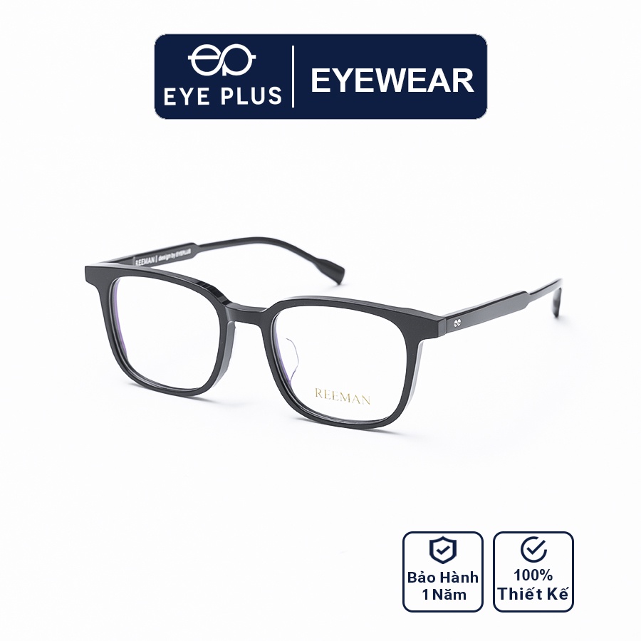 Gọng kính cận nam nữ EYE PLUS cao cấp mắt vuông nhỏ Reeman-8012