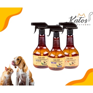 Xịt khử mùi dưỡng lông thảo mộc cho cún budle