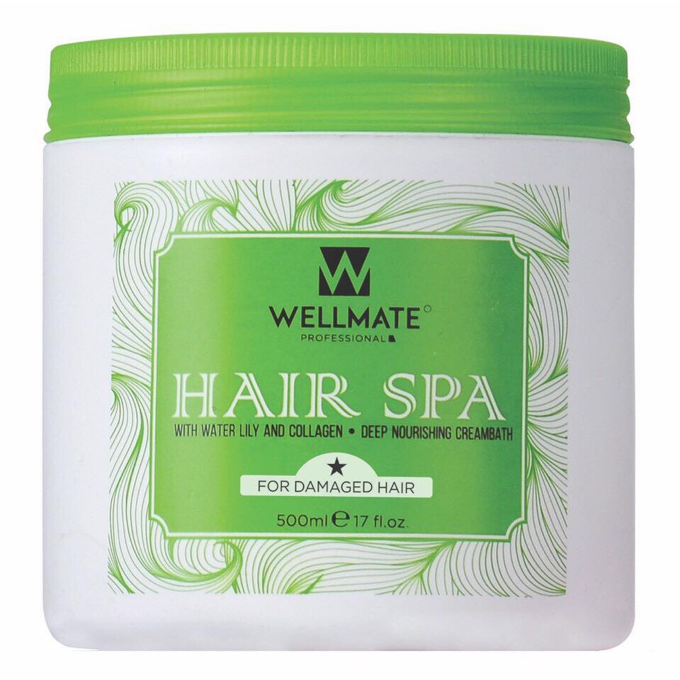 🇻🇳Wellmate🇻🇳 Hấp Dầu Siêu Mượt Phục Hồi Tóc Collagen Wellmate for Damaged Hair 500ml - Hấp 1 Sao