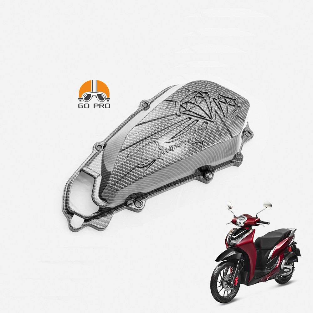 [CHÍNH HÃNG] Ốp Pô E SH MODE 2020 Mẫu V3 Nhựa Xi