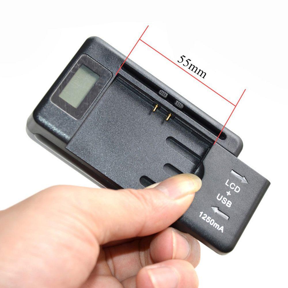 Bộ Sạc Pin Điện Thoại Chất Lượng Cao Với Màn Hình LCD Hiển Thị