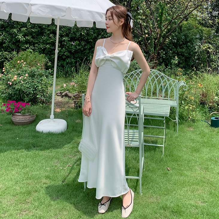 Đầm hai dây dáng xòe Emilyshop ulzzang