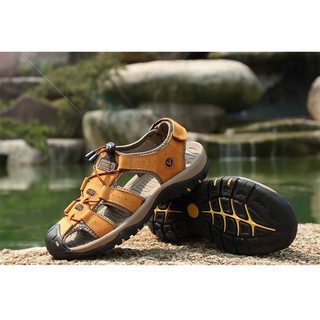Giày sandal da nam