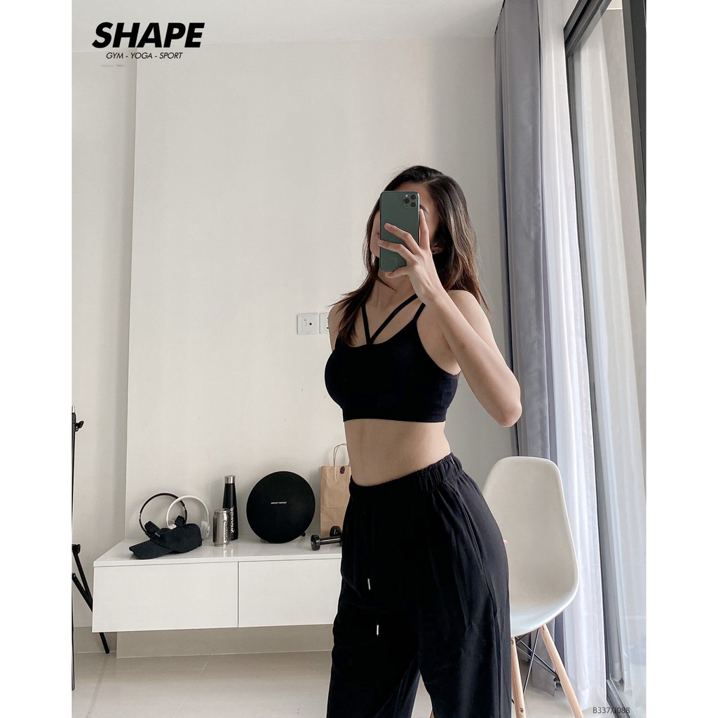 Áo bra len tăm tập gym yoga nữ đẹp freesize giá rẻ [B338]