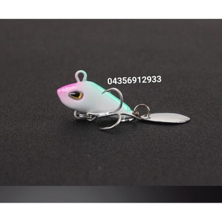 Mồi câu cá sắt câu lure có thìa xoay