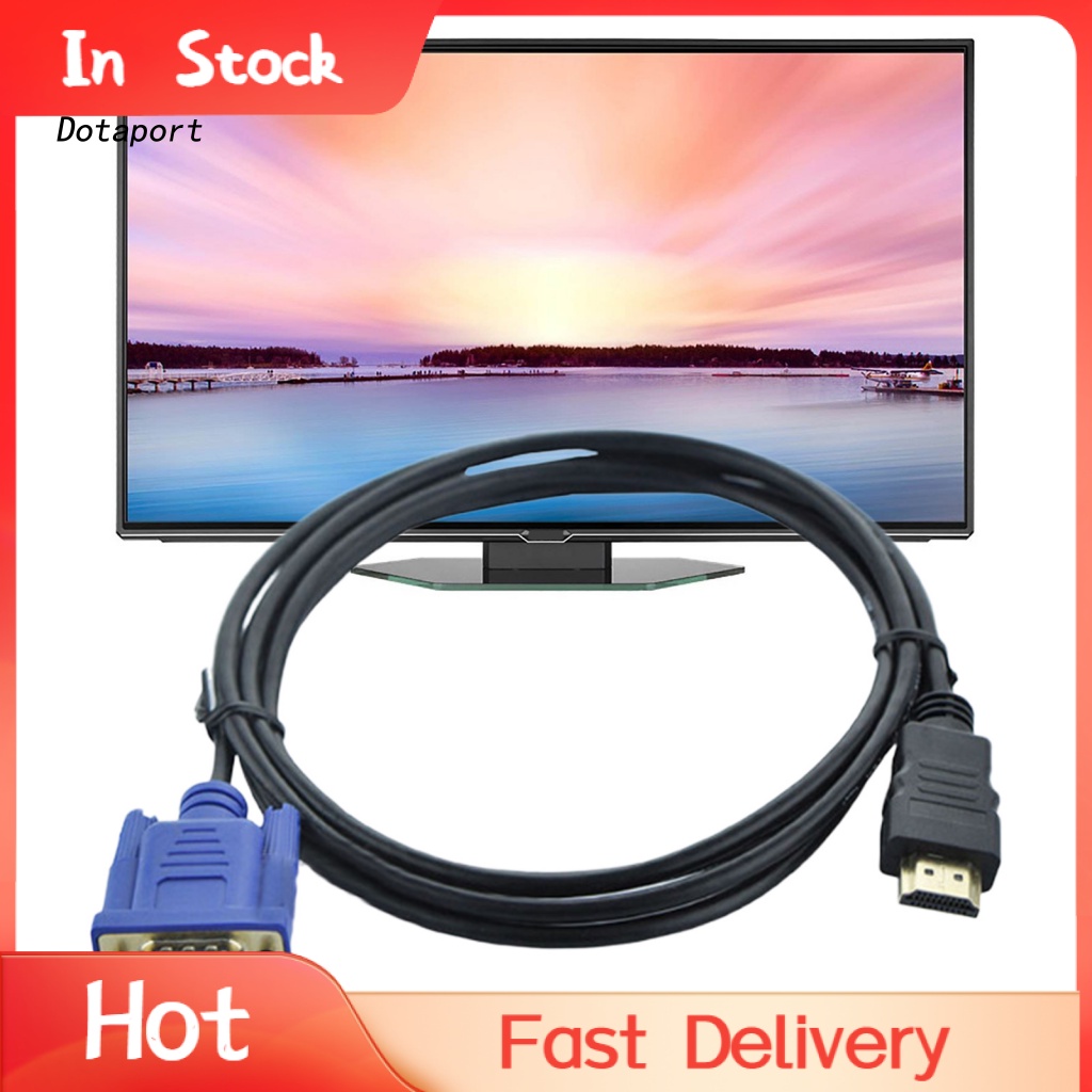 Dây Cáp Chuyển Đổi Tín Hiệu HDMI Sang VGA Chuyên Nghiệp Cho TV