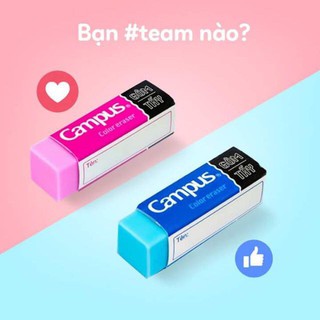 [GIÁ SỈ 4.5k/Viên] Sỉ 2 hộp 40 viên Tẩy Campus Mầu 50x15x15mm