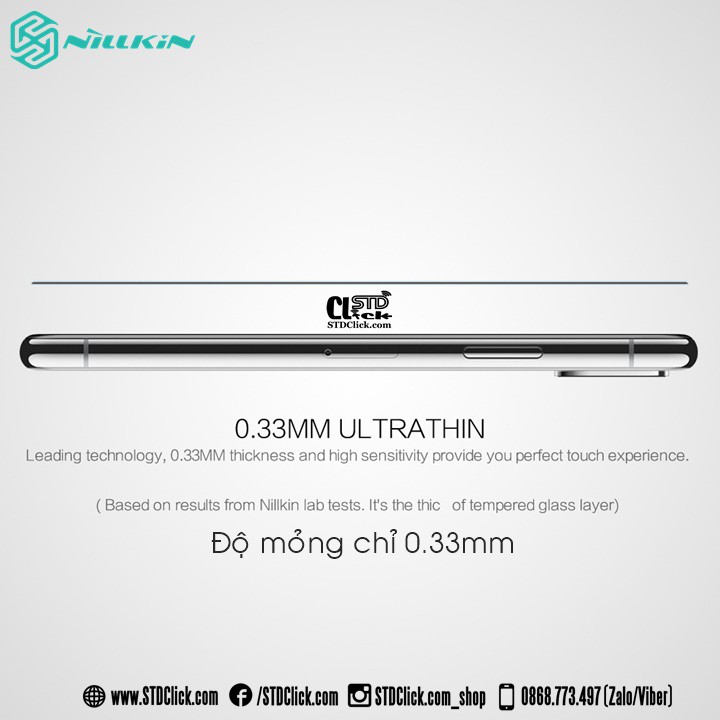 MIẾNG DÁN CƯỜNG LỰC IPHONE 11 - 11 PRO - 11 PRO MAX NILLKIN 2.5D CP+PRO CHÍNH HÃNG