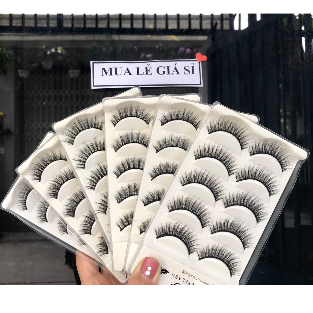 Mi giả chồn 5D-25/ 27/ 31/ 32/ 33/ 61 (5 cặp/hộp) MUA LẺ GIÁ SỈ