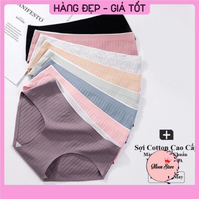 [Mã WAPUSH hoàn 12% xu đơn 99k] Quần Lót Cotton Gân Tăm Không Đường May Siêu Kháng Khuẩn, Khử Mùi 86019 | BigBuy360 - bigbuy360.vn