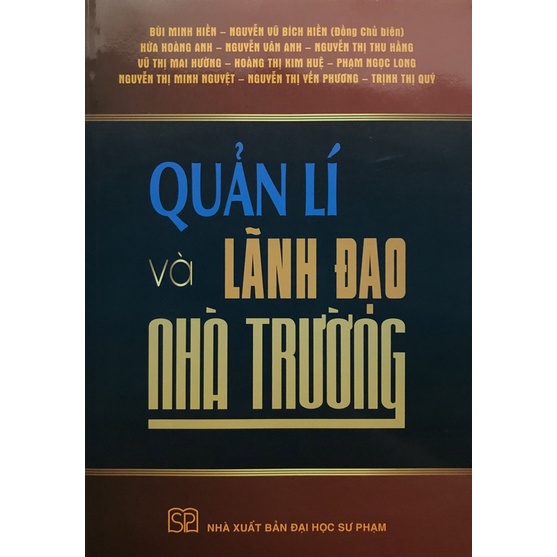 Sách - Quản lí và lãnh đạo nhà trường