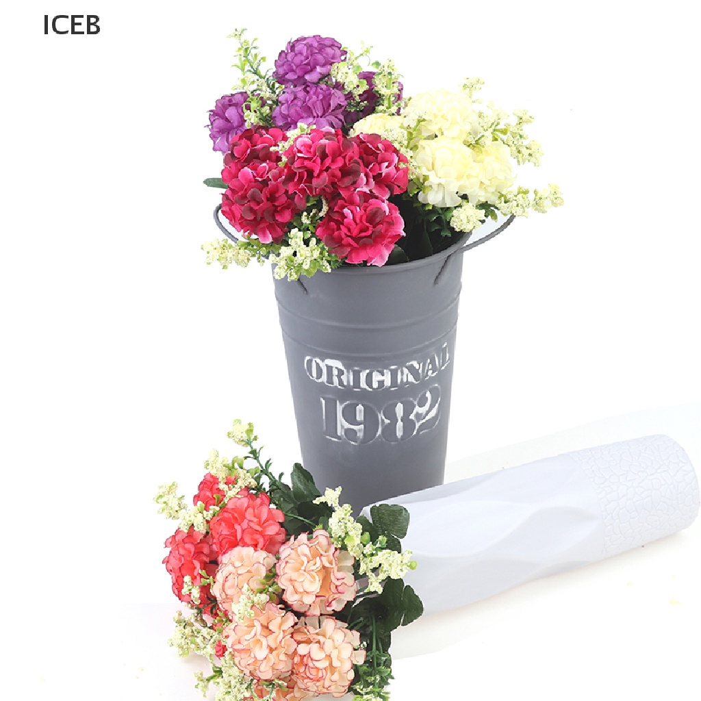 1 Bó 5 Hoa Cẩm Tú Cầu Giả Bằng Lụa Nhiều Màu Sắc Dùng Trang Trí